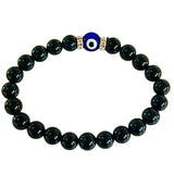 Black Obsidian Evil Eye Bracelet