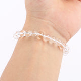Clear Quartz Bracelet - 8mm Round