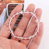 Clear Quartz Bracelet - 8mm Round
