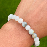 Amazonite Bracelet - 8mm Round