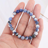 Sodalite Bracelet - 8mm Round