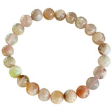 Cherry Blossom Agate Bracelet