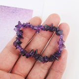 Amethyst Crystal Bracelet - Chip