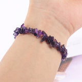 Amethyst Crystal Bracelet - Chip