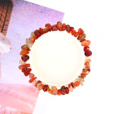 Red Agate Crystal Bracelet - Chip