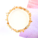 citrine crystal bracelet