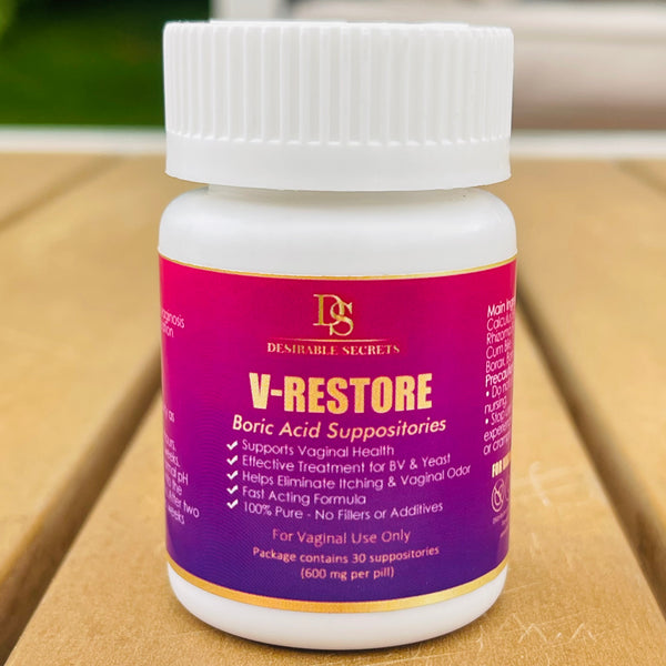 V-Restore ~ Boric Acid Suppositories