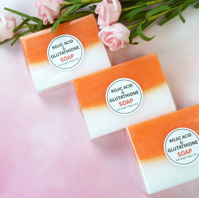Kojic Acid & Glutathione Soap Desirable Secrets Kojic Acid & Glutathione Soap Desirable Secrets