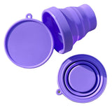 Collapsible Sterilizer for Empress Menstrual Cups in purple